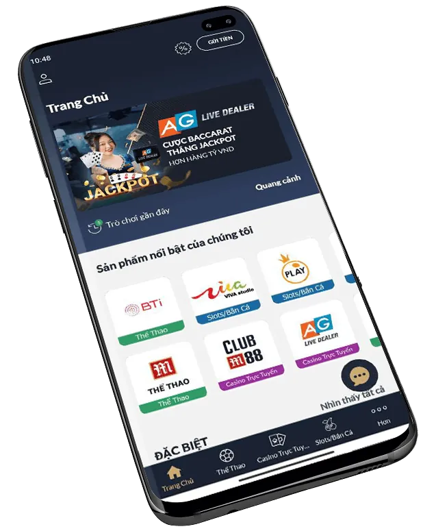Đa dạng trò chơi casino trên f168 app ios